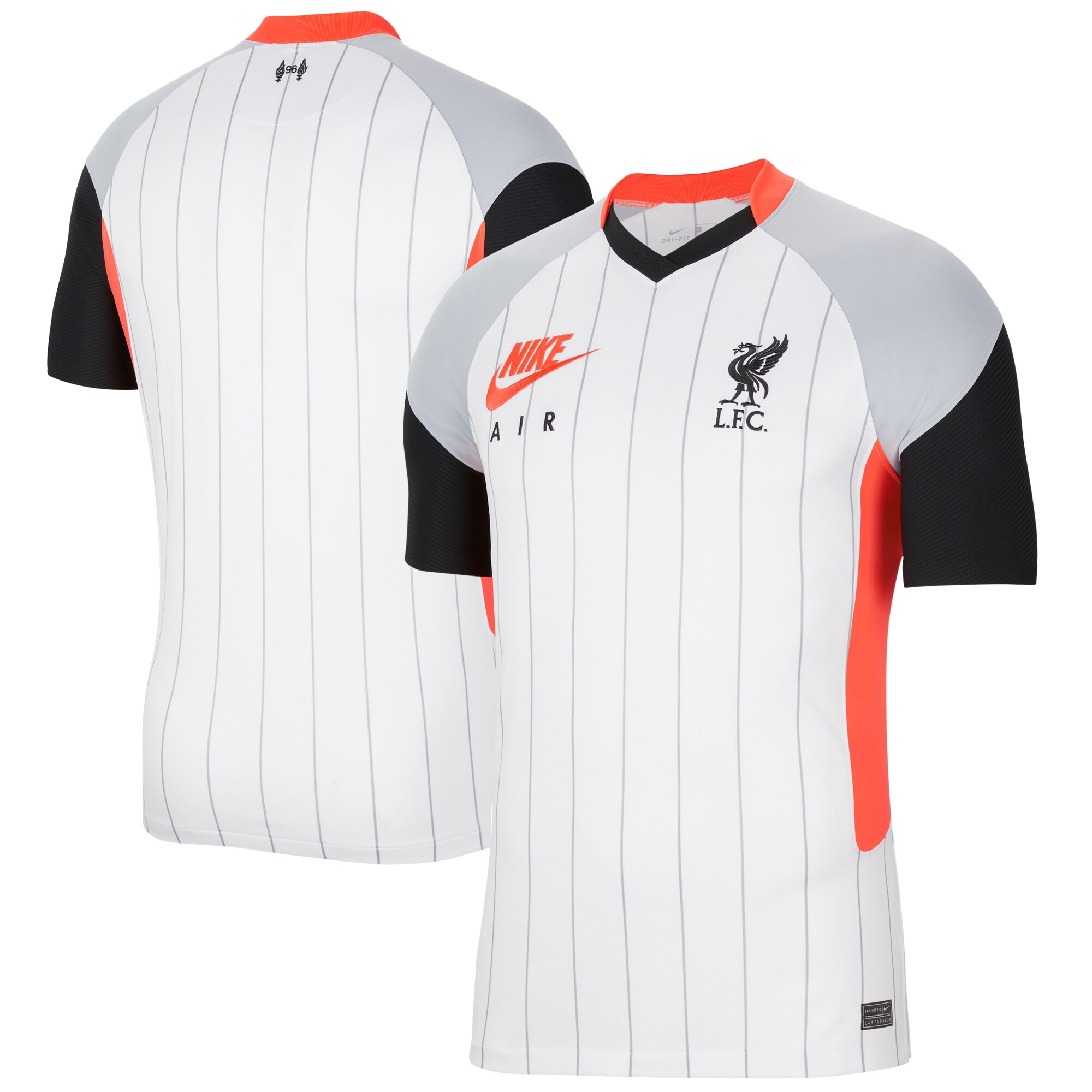 Liverpool Nike 2020/21 Fourth Stadium Air Max Replica Jersey - White