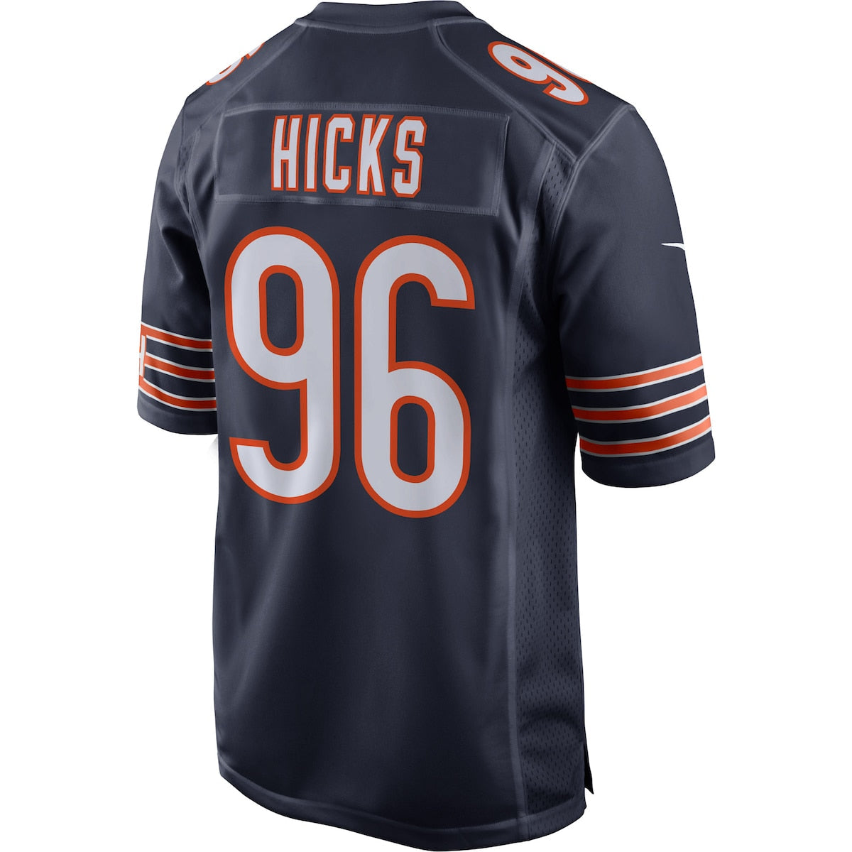 Men's Akiem Hicks Nike Bears Game Day Jersey - Navy