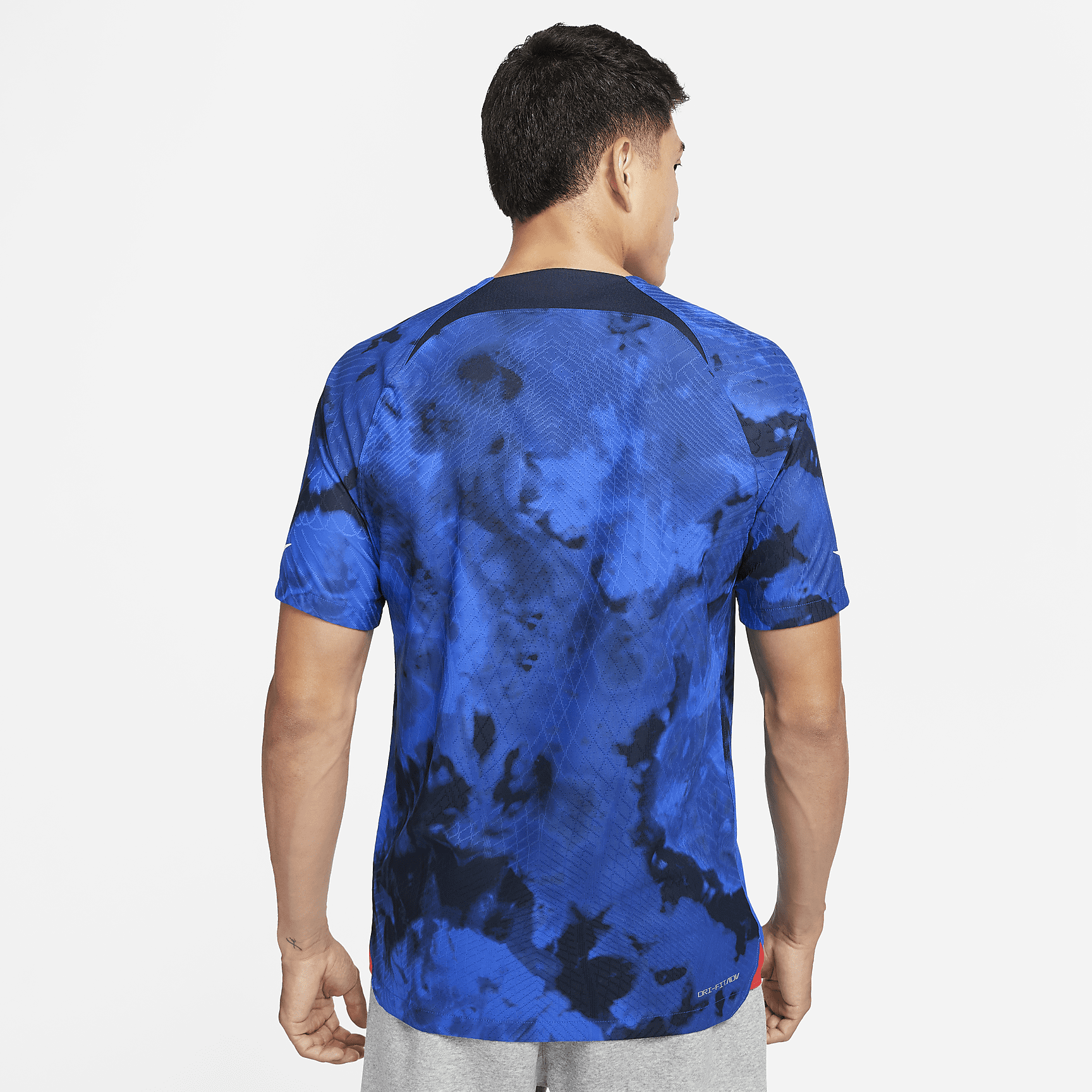 U.S. 2022/23 Match Away Men's Nike Soccer Jersey - Bright Blue/White