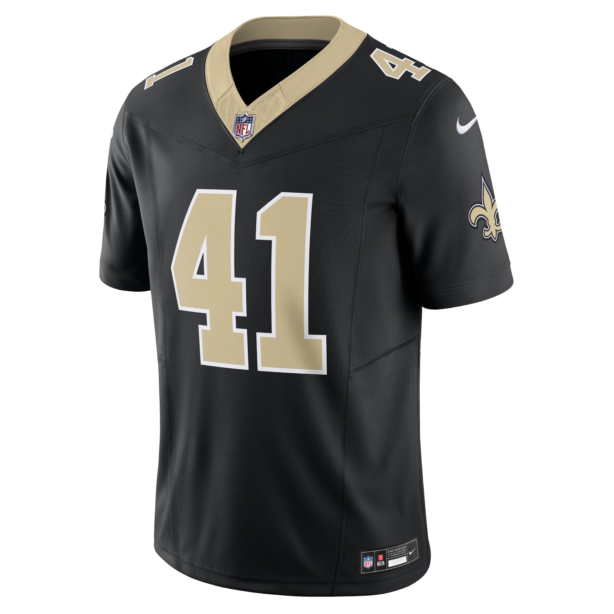 Men's Nike Alvin Kamara Black New Orleans Saints Vapor F.U.S.E. Limited Jersey