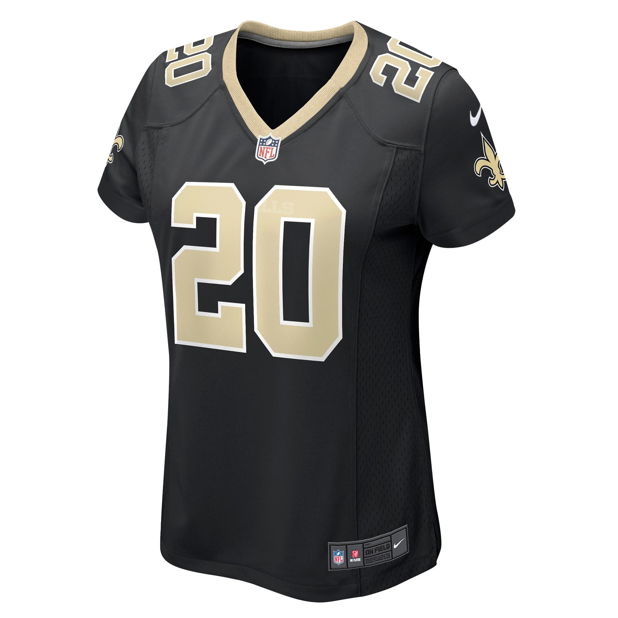 Women's Nike Pete Werner Black New Orleans Saints Game Jersey