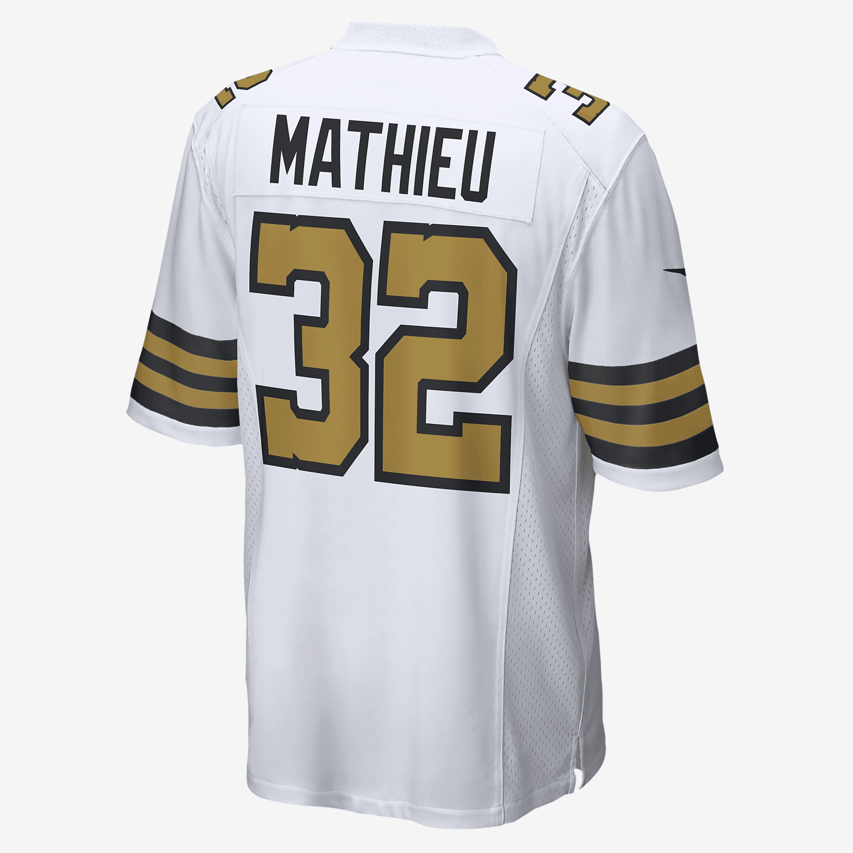 NFL New Orleans Saints (Tyrann Mathieu) Men's Game Football Jersey - White