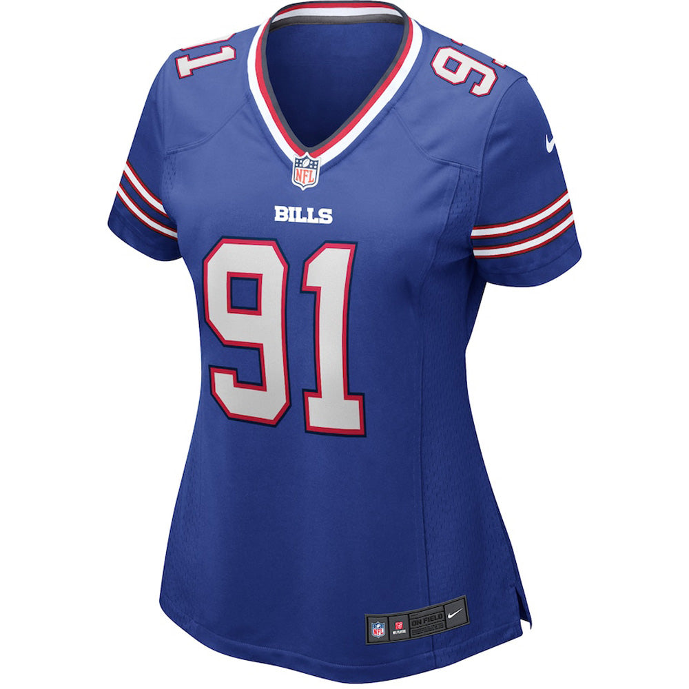 Women's Buffalo Bills Ed Oliver Game Jersey - Royal
