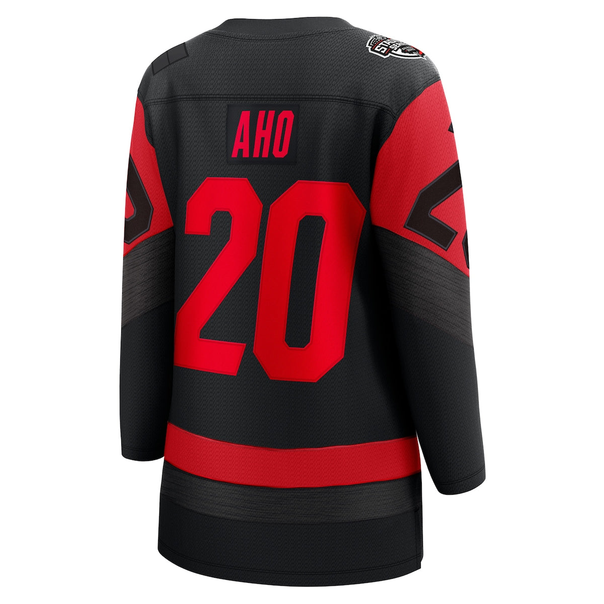 Women's Sebastian Aho Fanatics Hurricanes 2023 Stadium Series Breakaway Jersey - Black