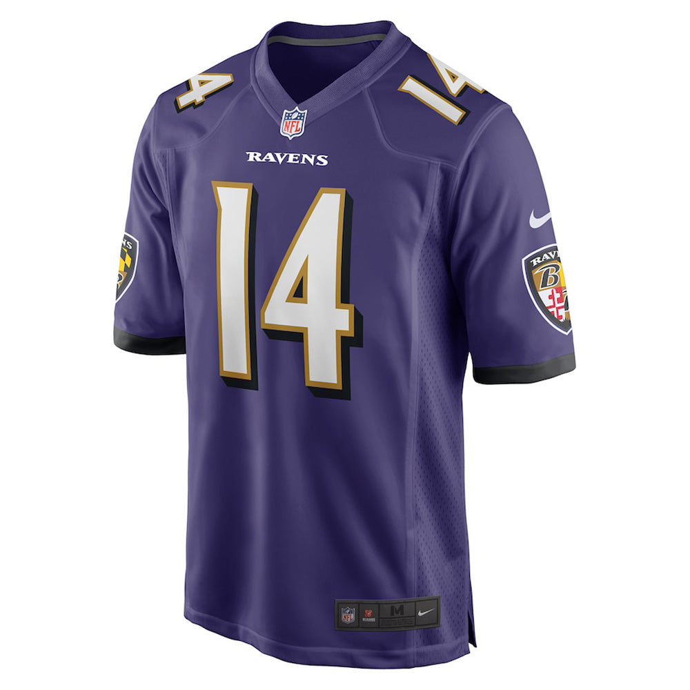 Men's Baltimore Ravens Kyle Hamilton Game Jersey - Purple