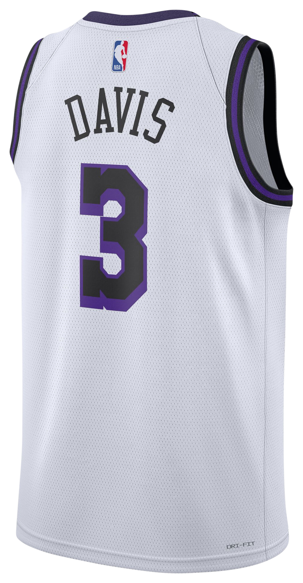 Men's Davis Anthony Nike Lakers Swingman Jersey - White