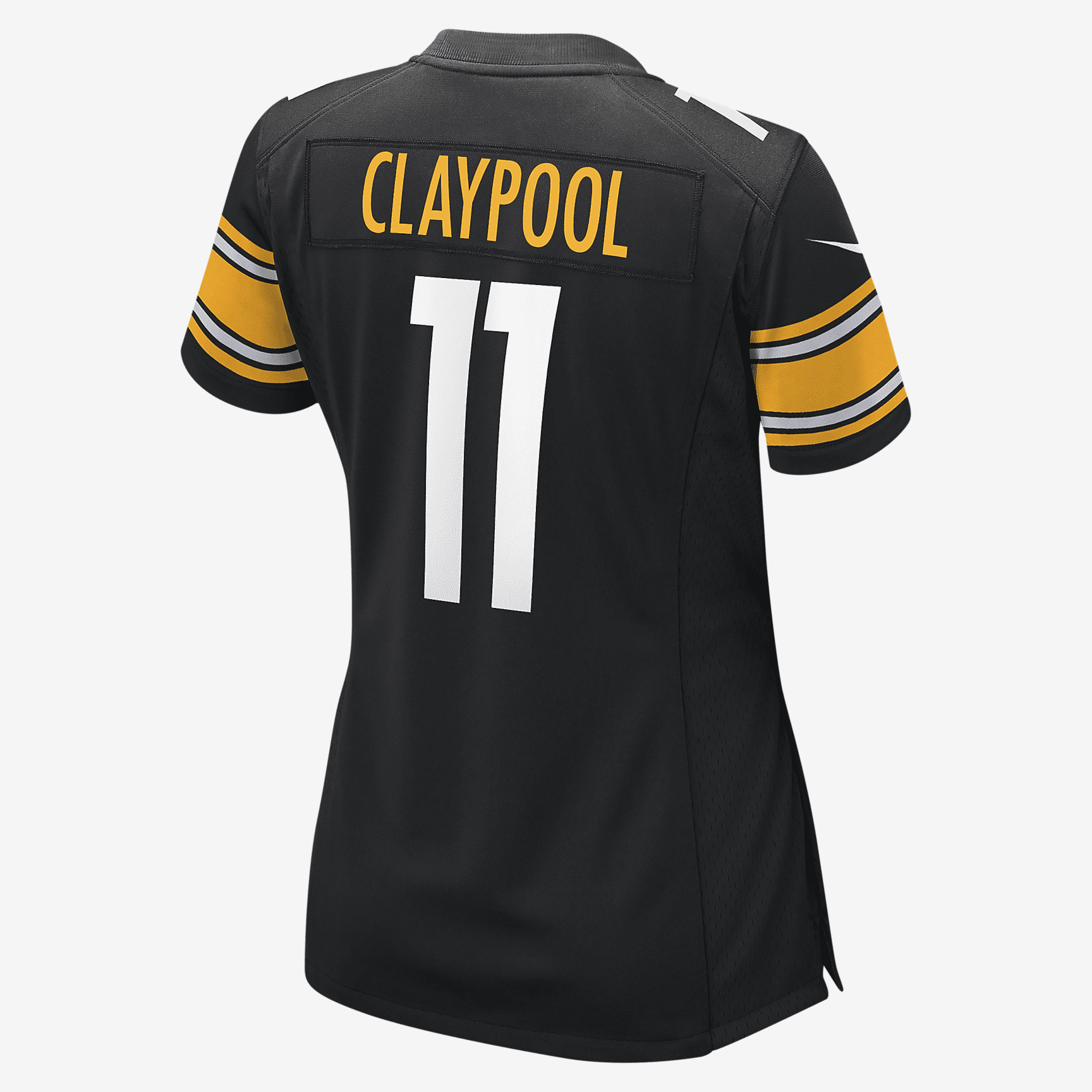 NFL Pittsburgh Steelers (Chase Claypool) Women's Game Football Jersey - Black