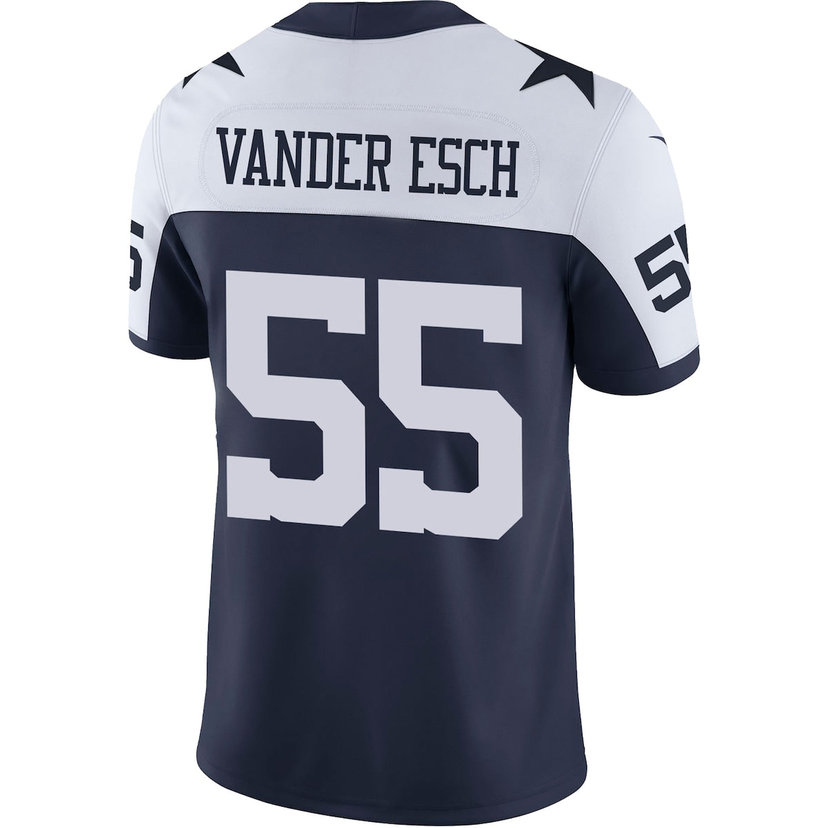 Men's Leighton Vander Esch Nike Cowboys Vapor Untouchable Limited Jersey - Navy