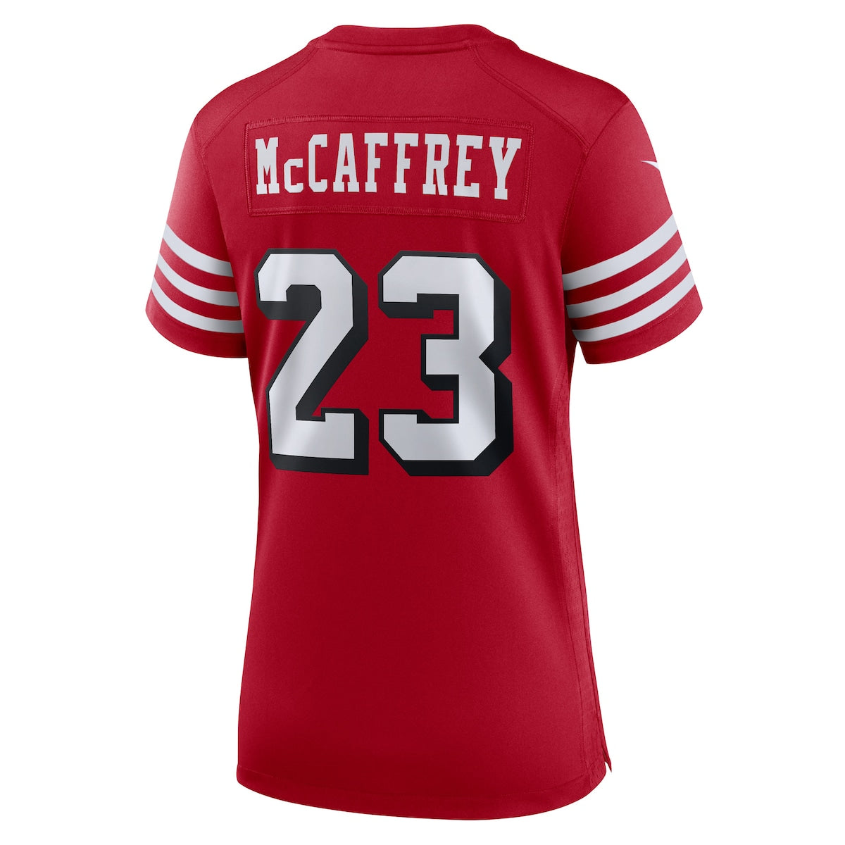 Women's Christian McCaffrey Nike 49ers Game Player Jersey - Red
