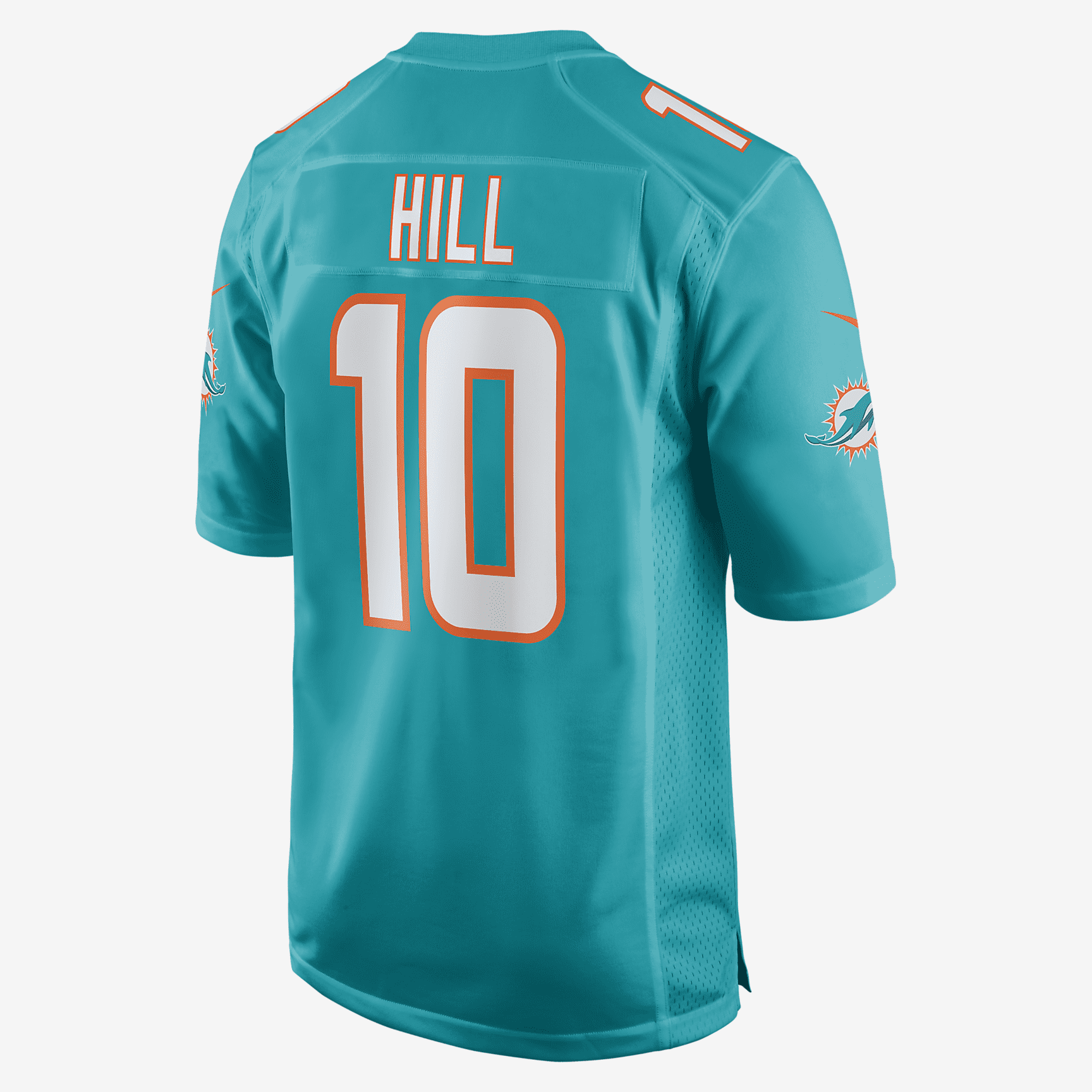 NFL Miami Dolphins (Tyreek Hill) Men's Game Football Jersey - Aqua