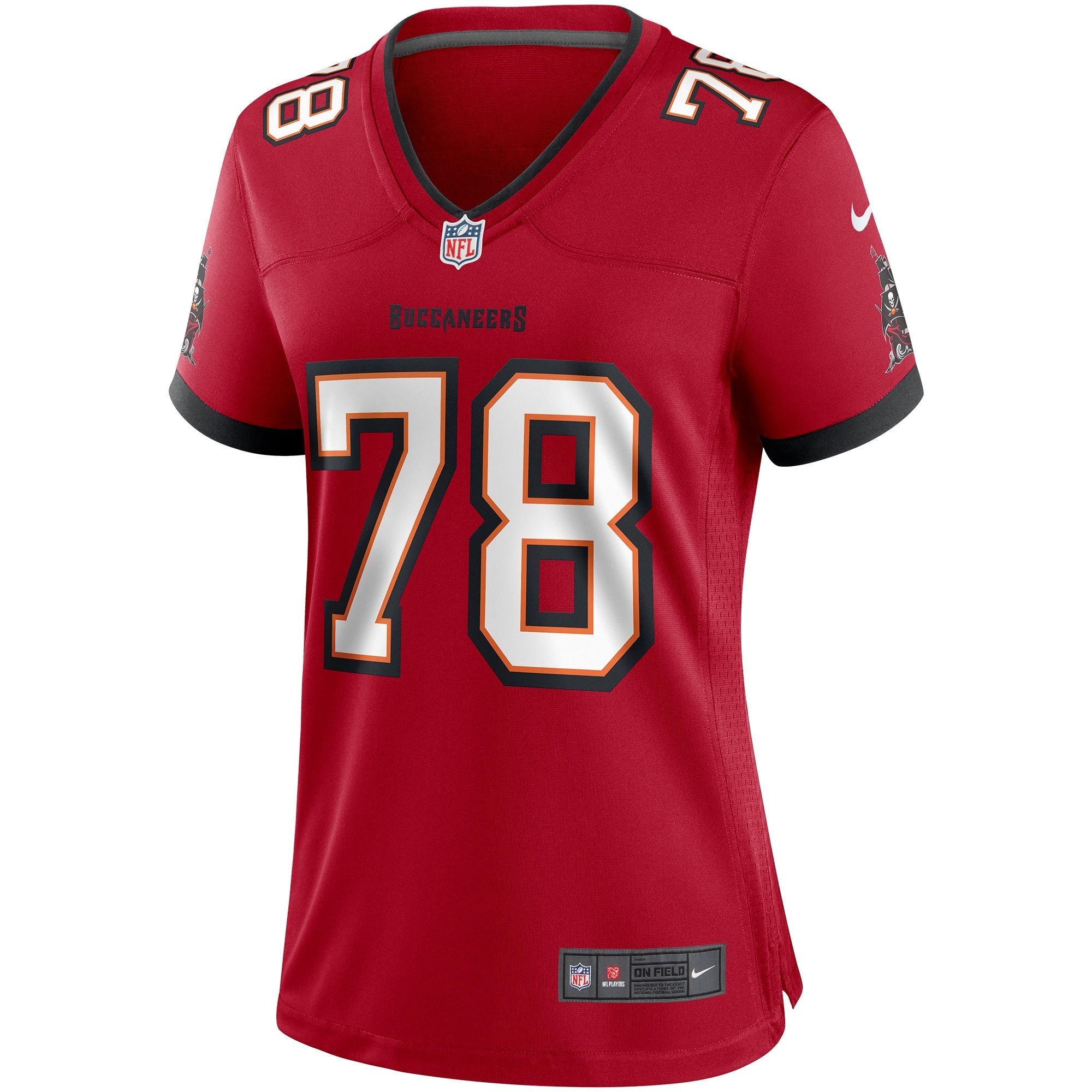 Women's Nike Tristan Wirfs Red Tampa Bay Buccaneers Game Jersey
