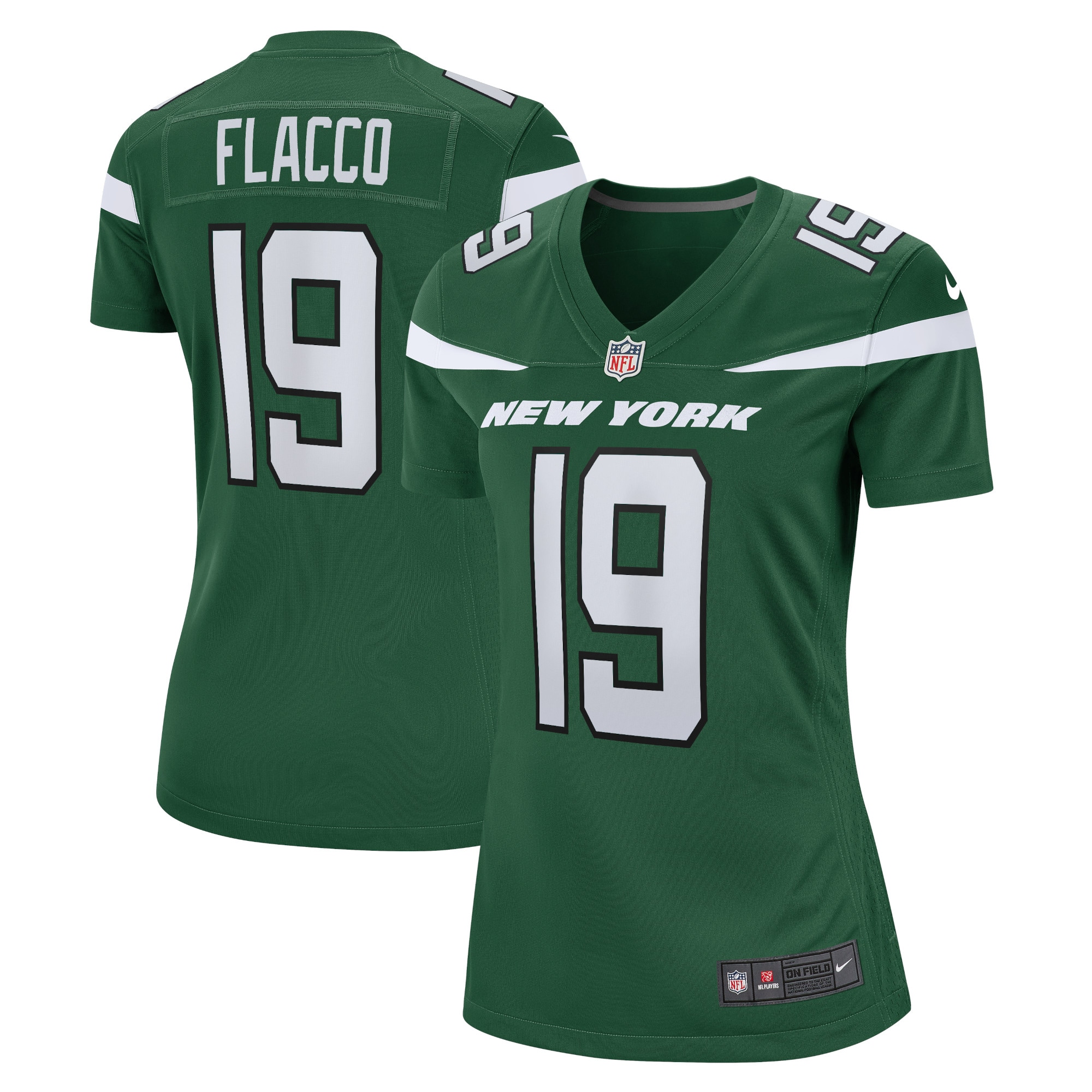 Joe Flacco New York Jets Nike Women's Player Game Jersey - Gotham Green