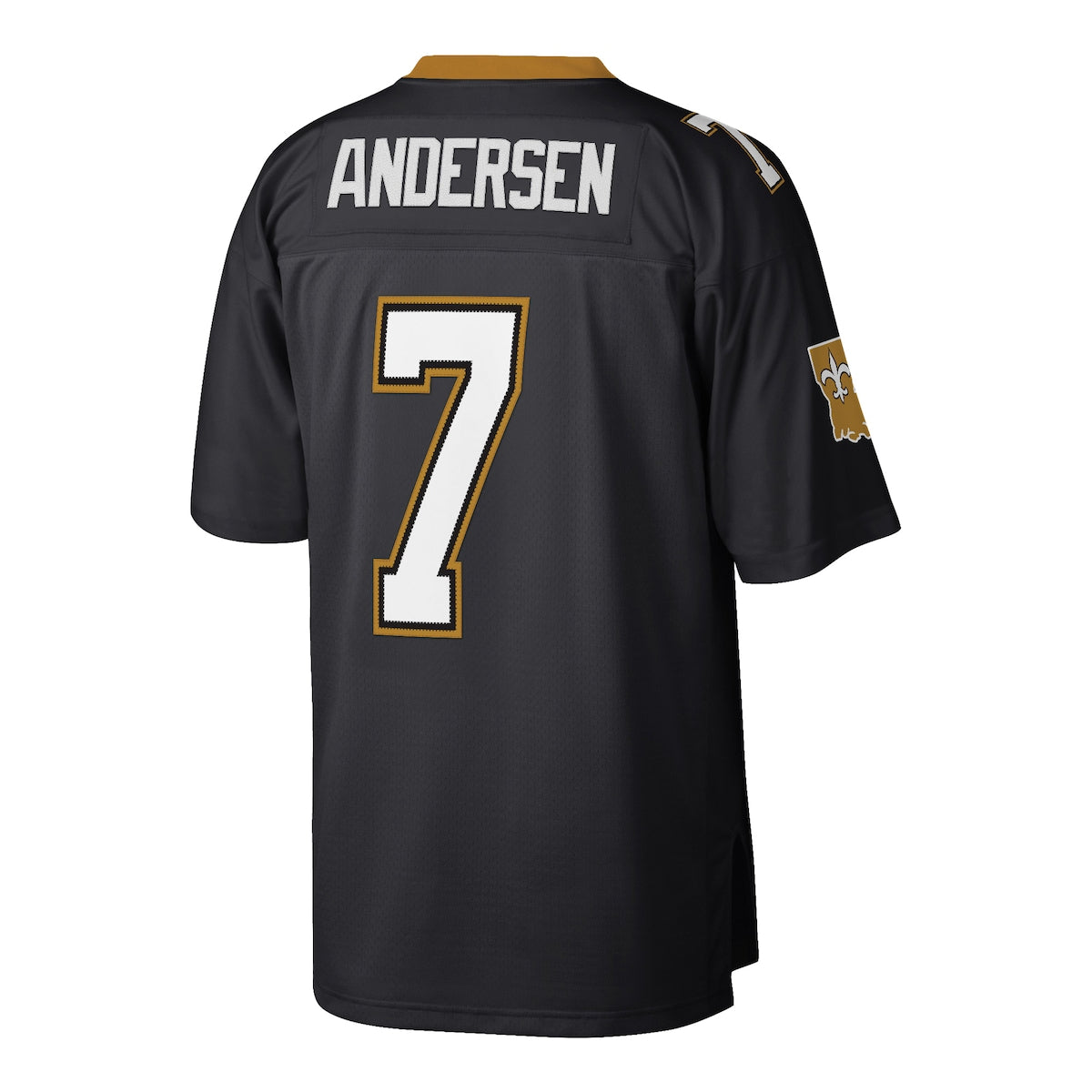 Men's Morten Andersen Mitchell & Ness Saints Retired Legacy Replica Jersey - Black