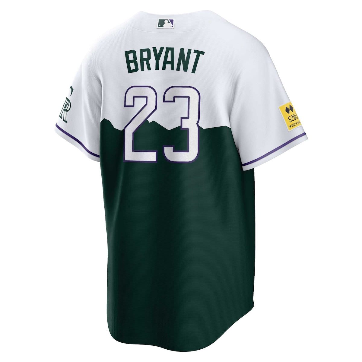 Men's Kris Bryant Nike Rockies 2022 City Connect Replica Jersey - Green