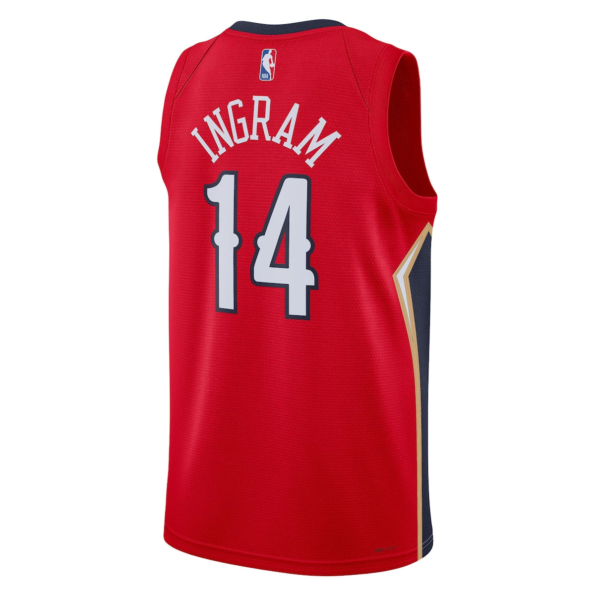 Men's Brandon Ingram Jordan Pelicans Swingman Jersey Statement Edition - Red