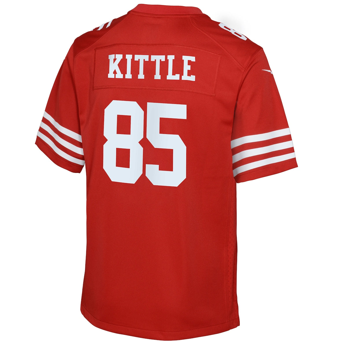 Boys' Grade School George Kittle Nike 49ers Game Jersey - Red