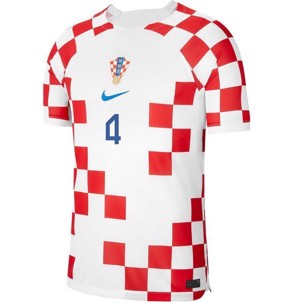 Croatia Ivan Perisic Home Jersey 2022 World Cup Kit