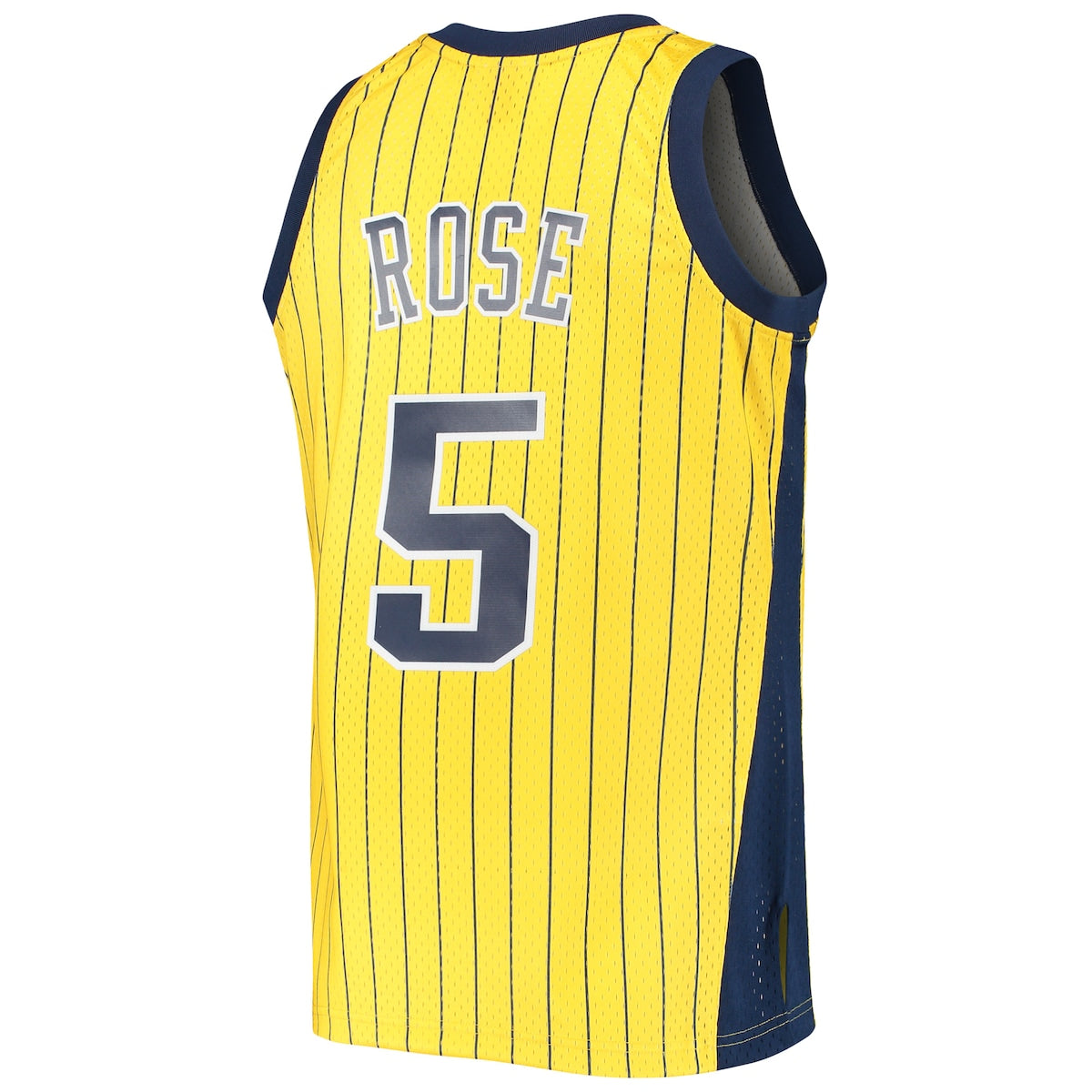Men's Jalen Rose Mitchell & Ness Pacers 1999/00 Hardwood Classics Swingman Jersey - Gold