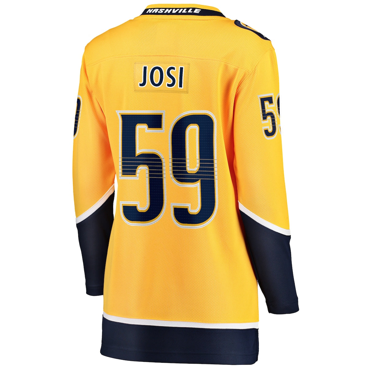 Women's Roman Josi Fanatics Predators Premier Breakaway Jersey - Gold