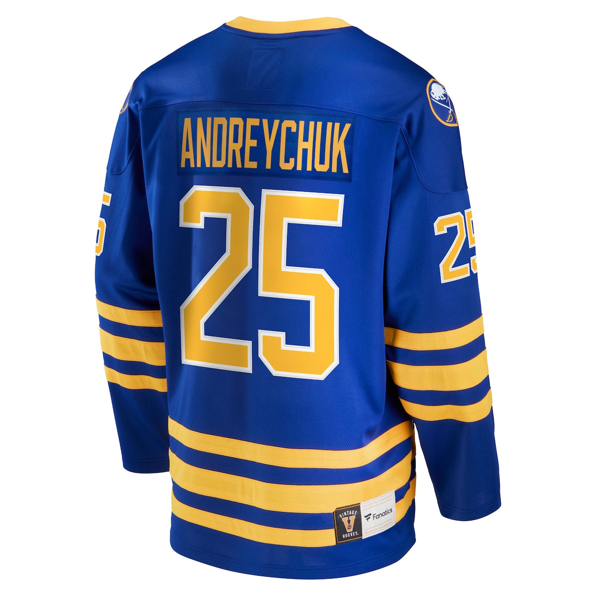 Men's Dave Andreychuk Fanatics Sabres Breakaway Retired Jersey - Blue
