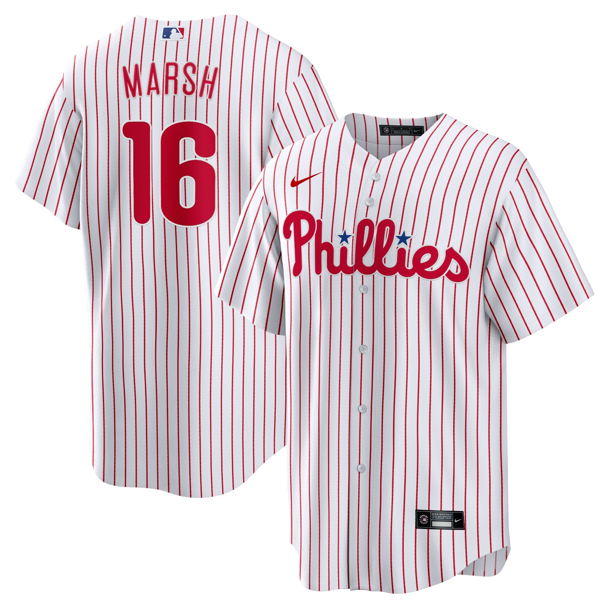 Brandon Marsh Philadelphia Phillies Nike Replica Player Jersey - White