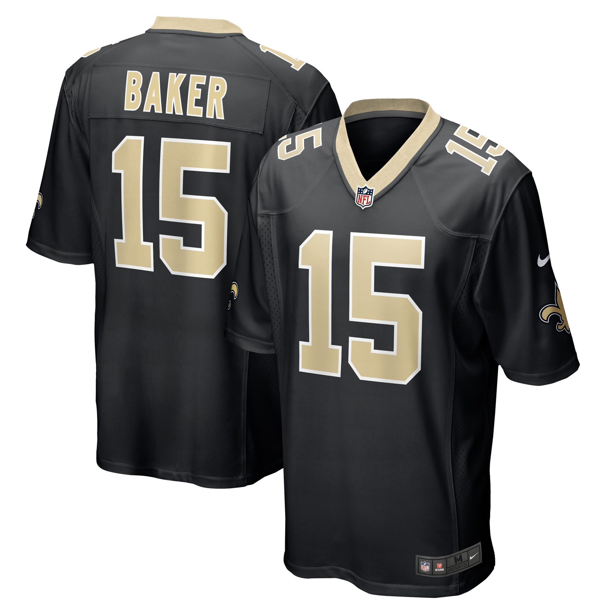 Kawaan Baker New Orleans Saints Nike Game Player Jersey - Black
