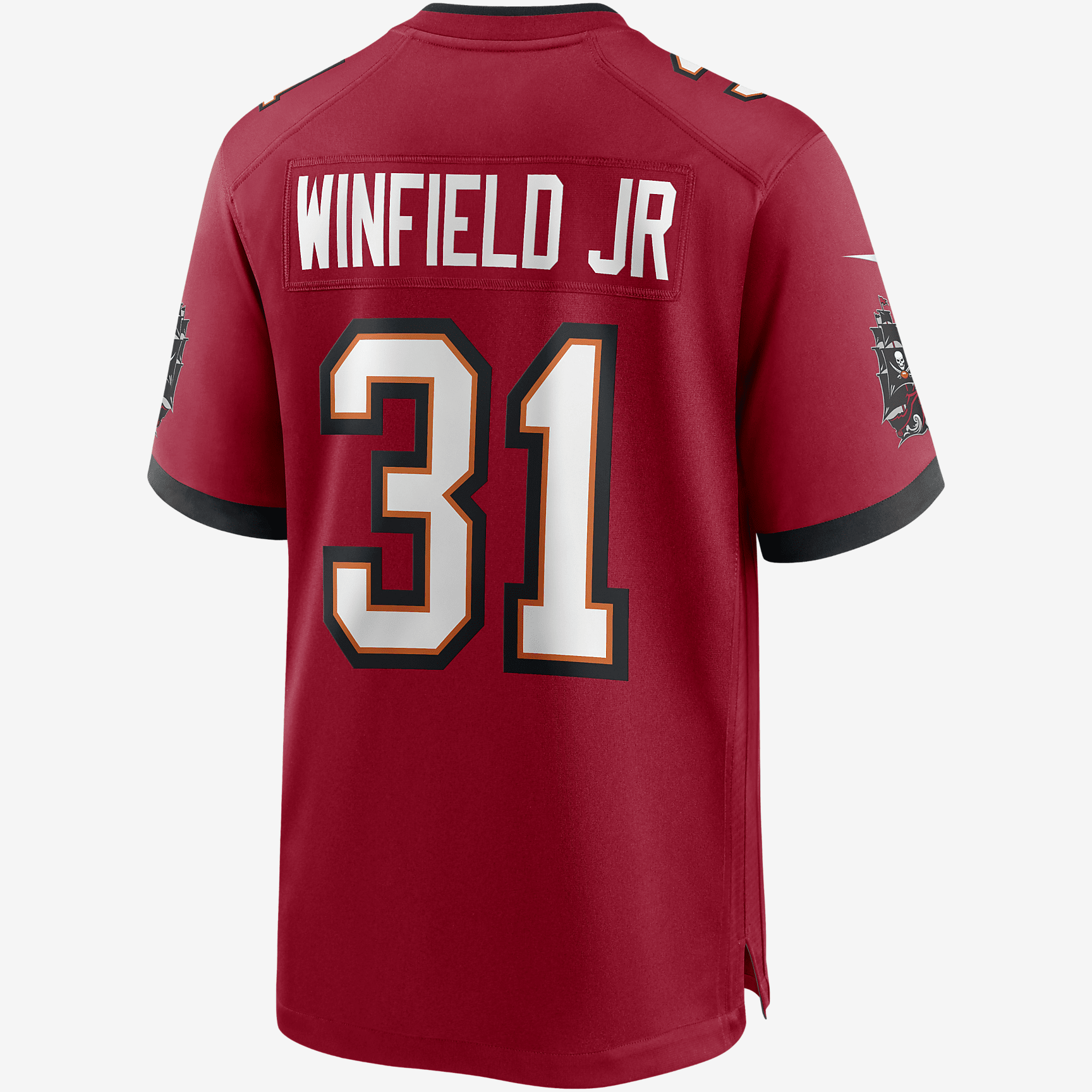 NFL Tampa Bay Buccaneers (Antoine Winfield) Men's Game Football Jersey - University Red