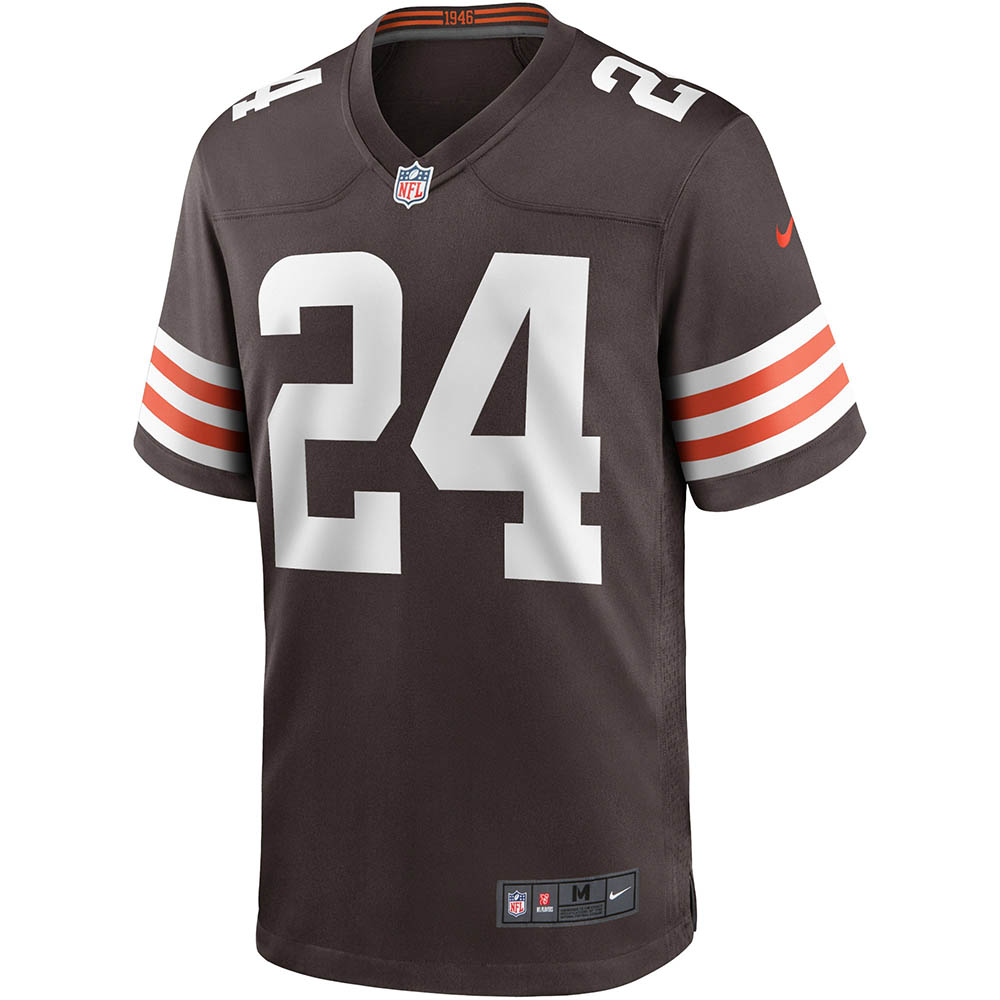 Men's Cleveland Browns Nick Chubb Game Player Jersey Brown