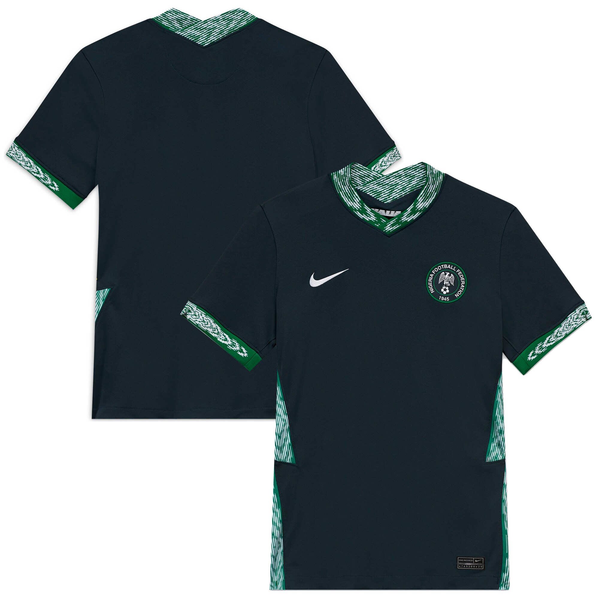 Nigeria National Team Nike Women's 2020/21 Away Replica Jersey - Green