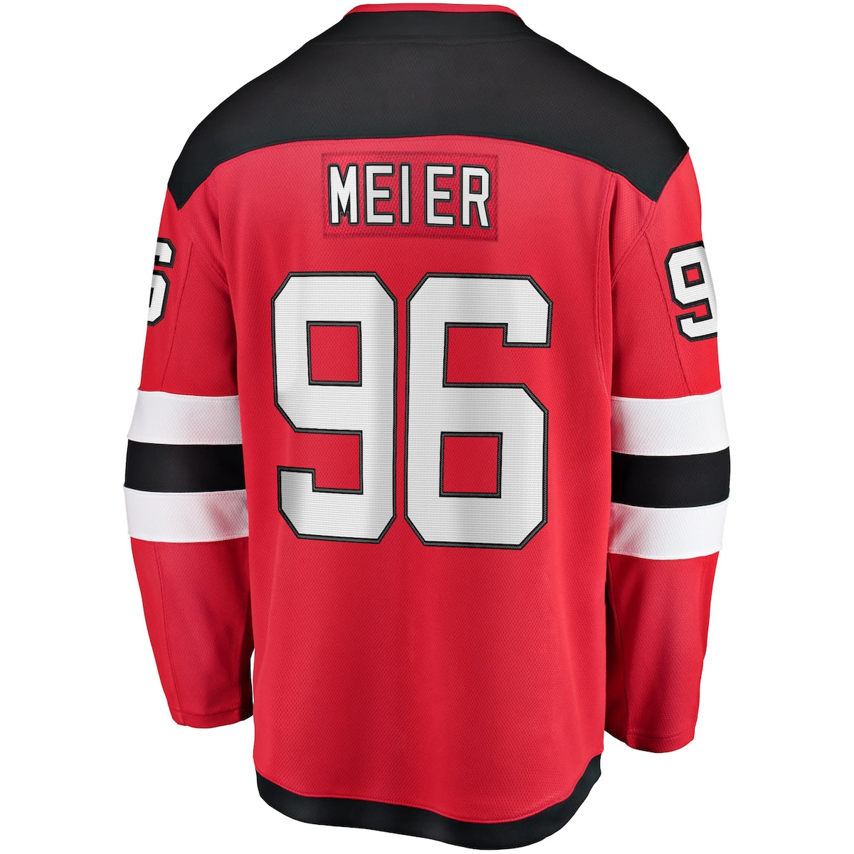 Men's Timo Meier Fanatics Devils Home Breakaway Jersey - Red