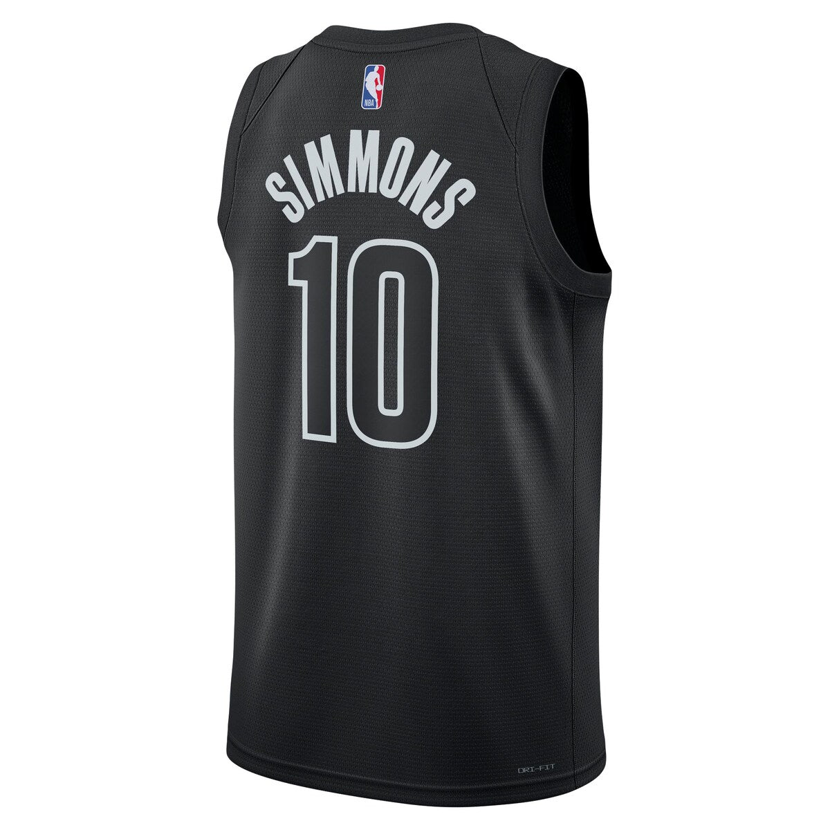 Men's Ben Simmons Jordan Nets 2022/23 Swingman Jersey Statement Edition - Black