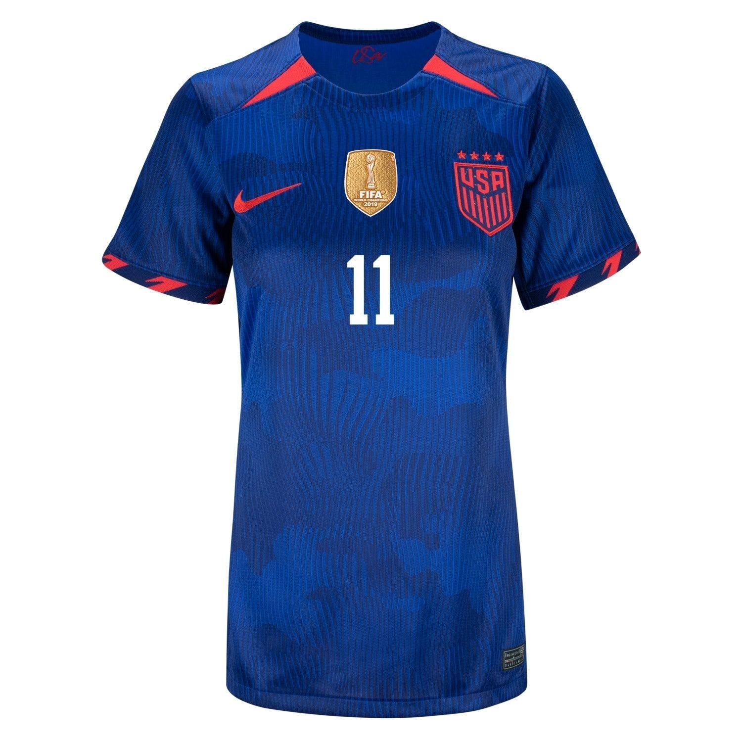 Women's USWNT Sophia Smith Away Jersey USA 2023 World Cup Kit