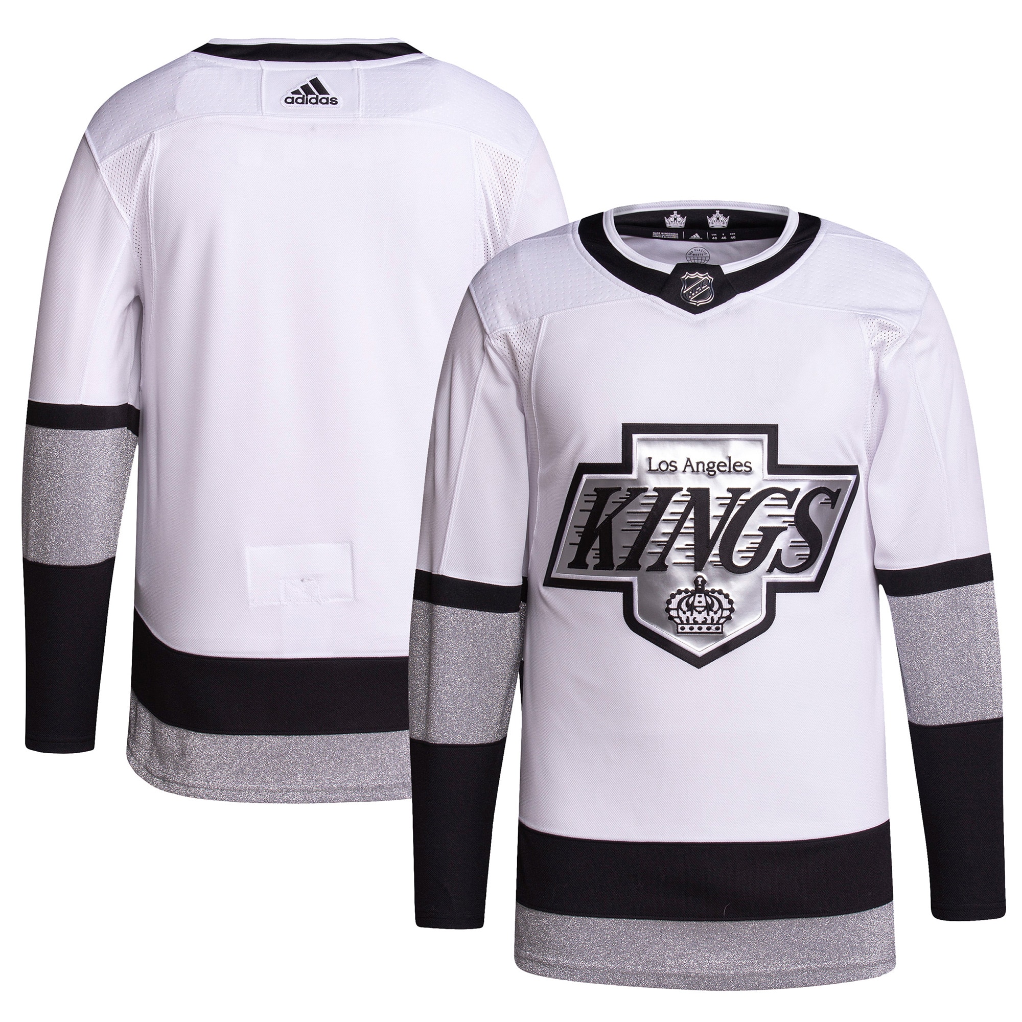 Los Angeles Kings adidas 2021/22 Alternate Primegreen Authentic Pro Jersey - White
