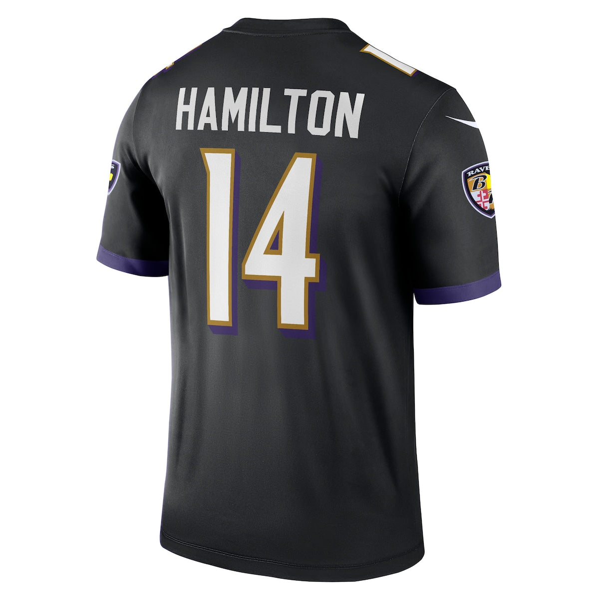 Men's Kyle Hamilton Nike Ravens Legend Jersey - Black