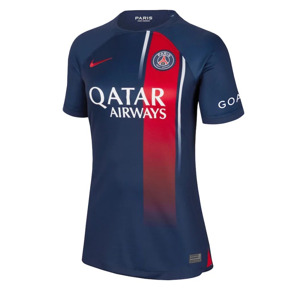 23/24 Women's PSG Kylian Mbappe Home Jersey
