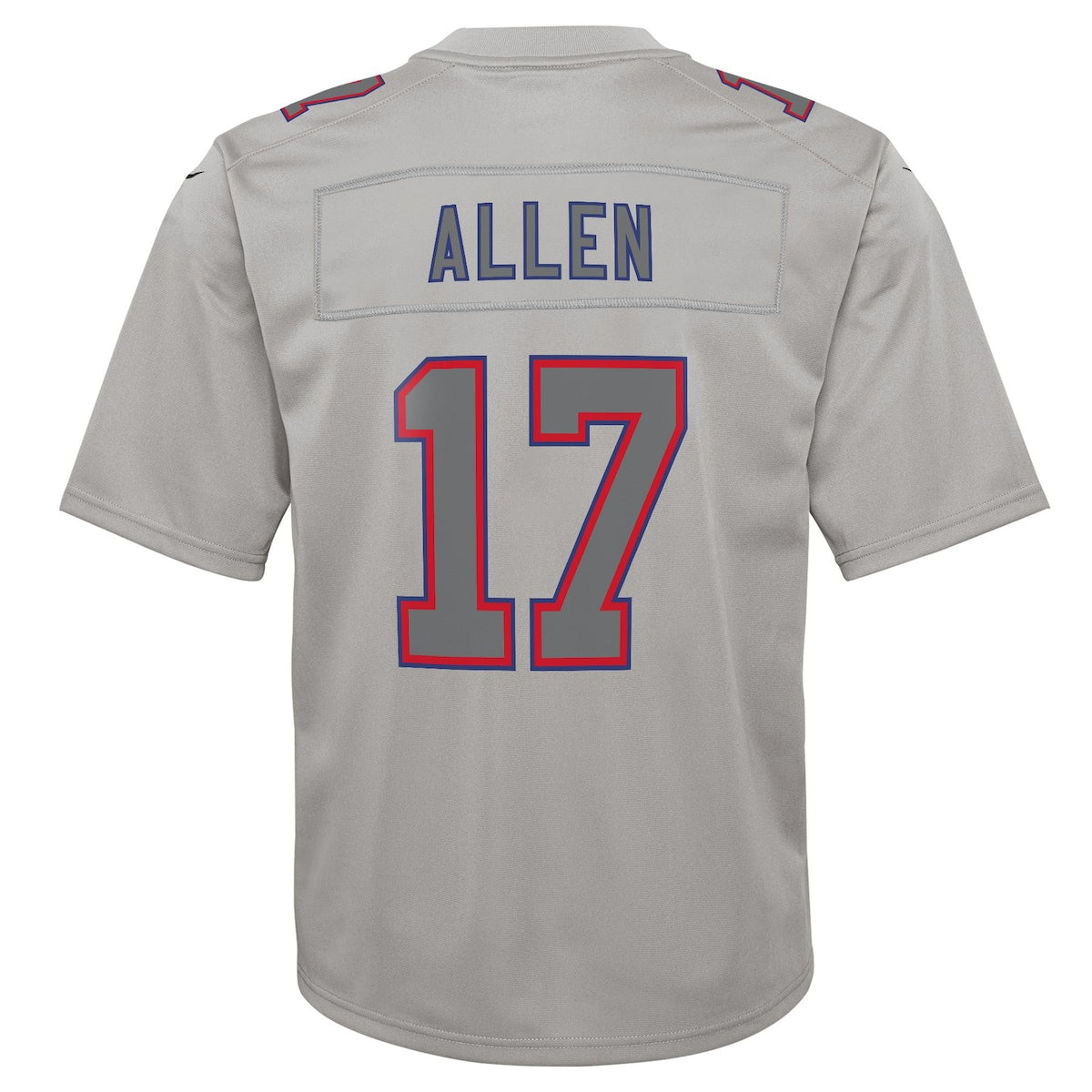 Boys' Grade School Josh Allen Nike Bills Atmosphere Game Jersey - Grey