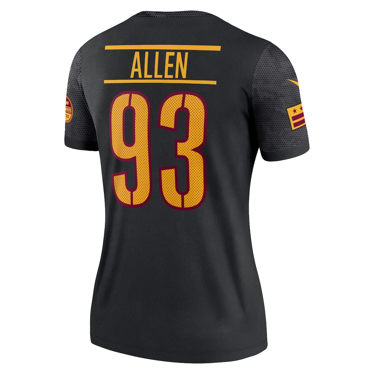 Women's Jonathan Allen Nike Commanders Alternate Legend Jersey - Black
