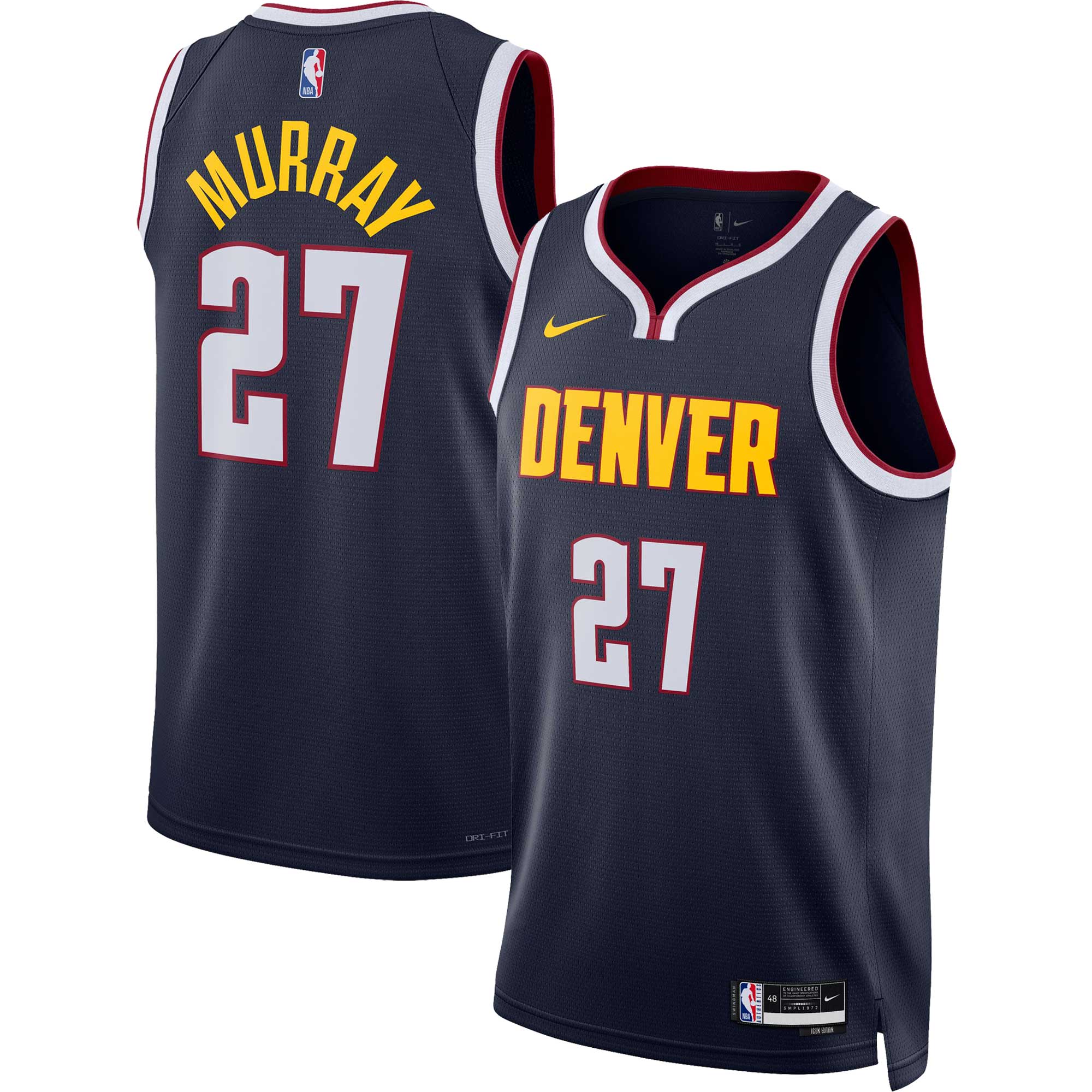 Jamal Murray Denver Nuggets Nike Unisex Swingman Jersey - Association Edition - Navy