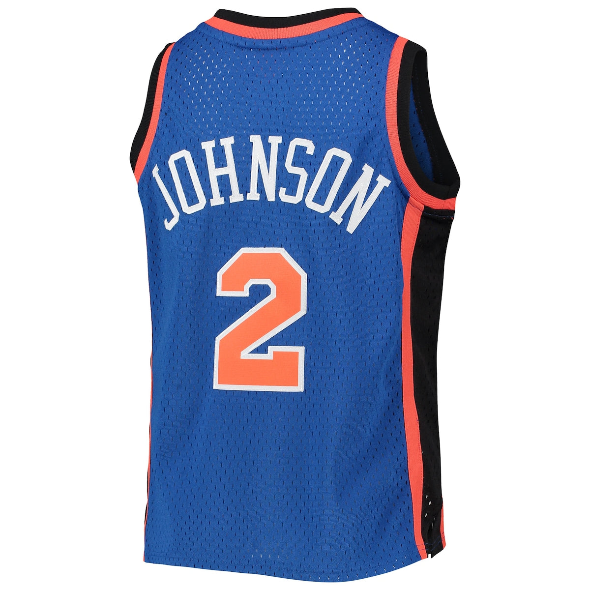 Boys' Grade School Larry Johnson Mitchell & Ness Knicks 2005/06 Hardwood Classics Swingman Jersey - Blue