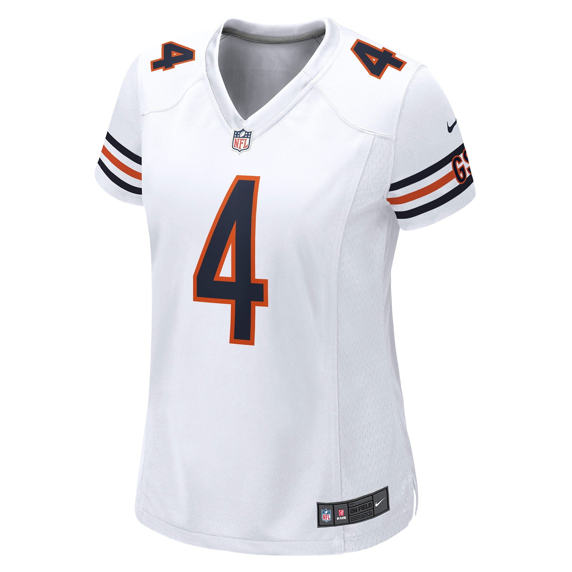 Women's Nike Eddie Jackson White Chicago Bears Game Jersey