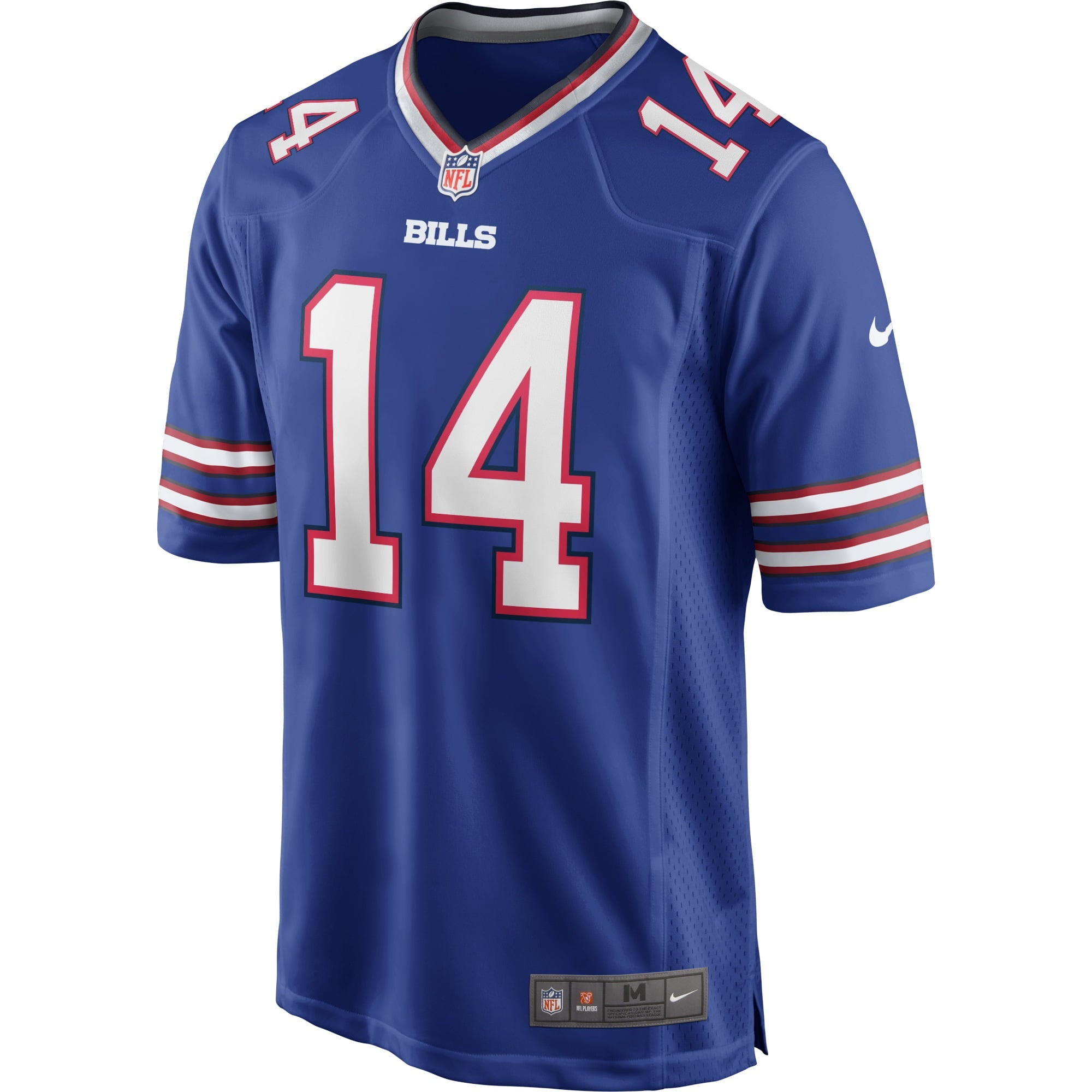 Men's Nike Stefon Diggs Royal Buffalo Bills Game Player Jersey