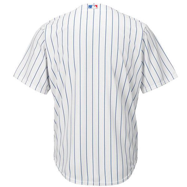 Men's Chicago Cubs Majestic White Official Cool Base Team Jersey