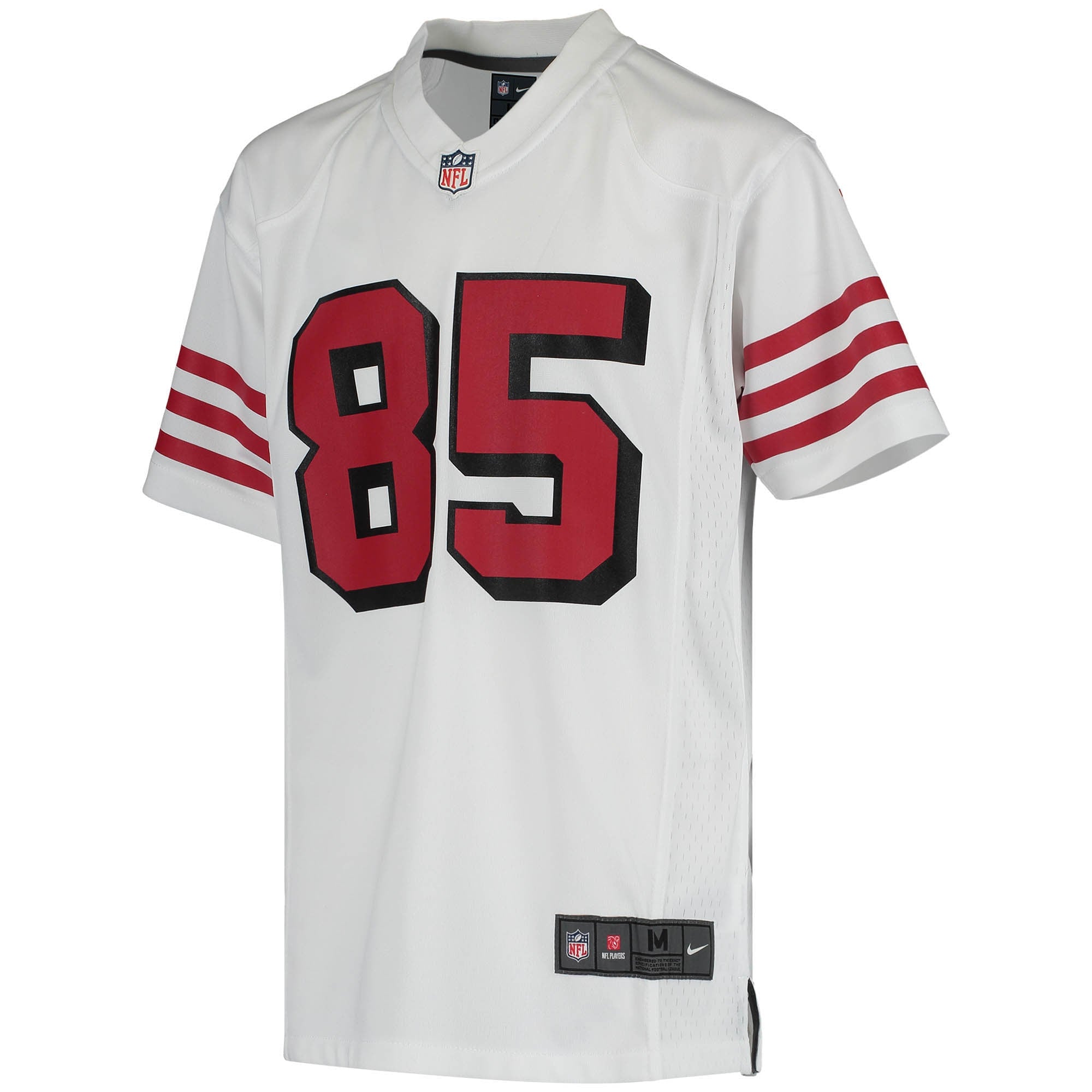 Youth Nike George Kittle White San Francisco 49ers Game Jersey