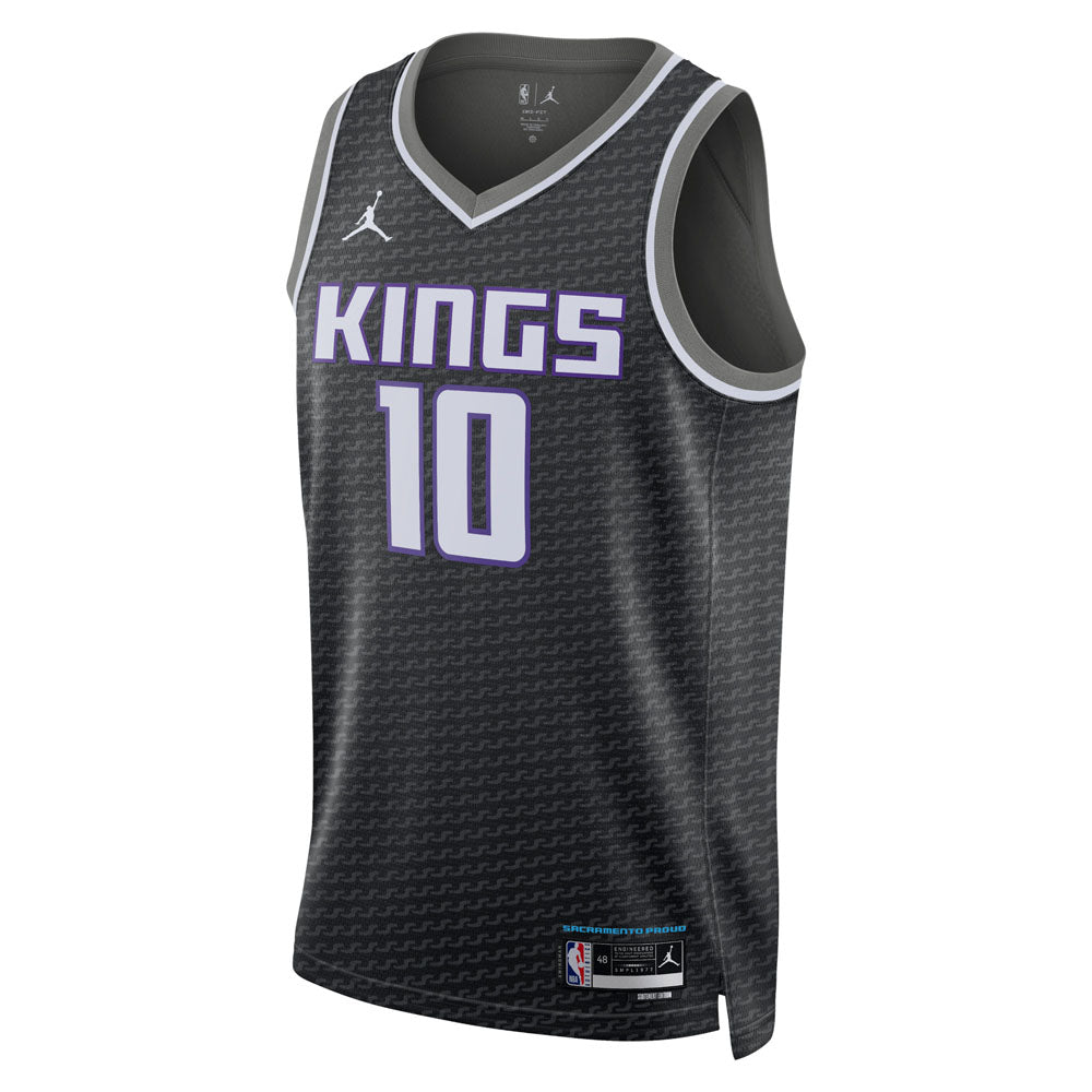 Men's Sacramento Kings Domantas Sabonis Statement Edition Jersey - Black