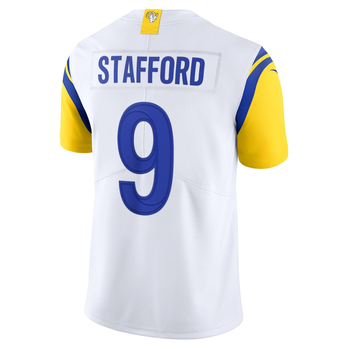 Men's Matthew Stafford Nike Rams Bone Vapor Limited Jersey - White