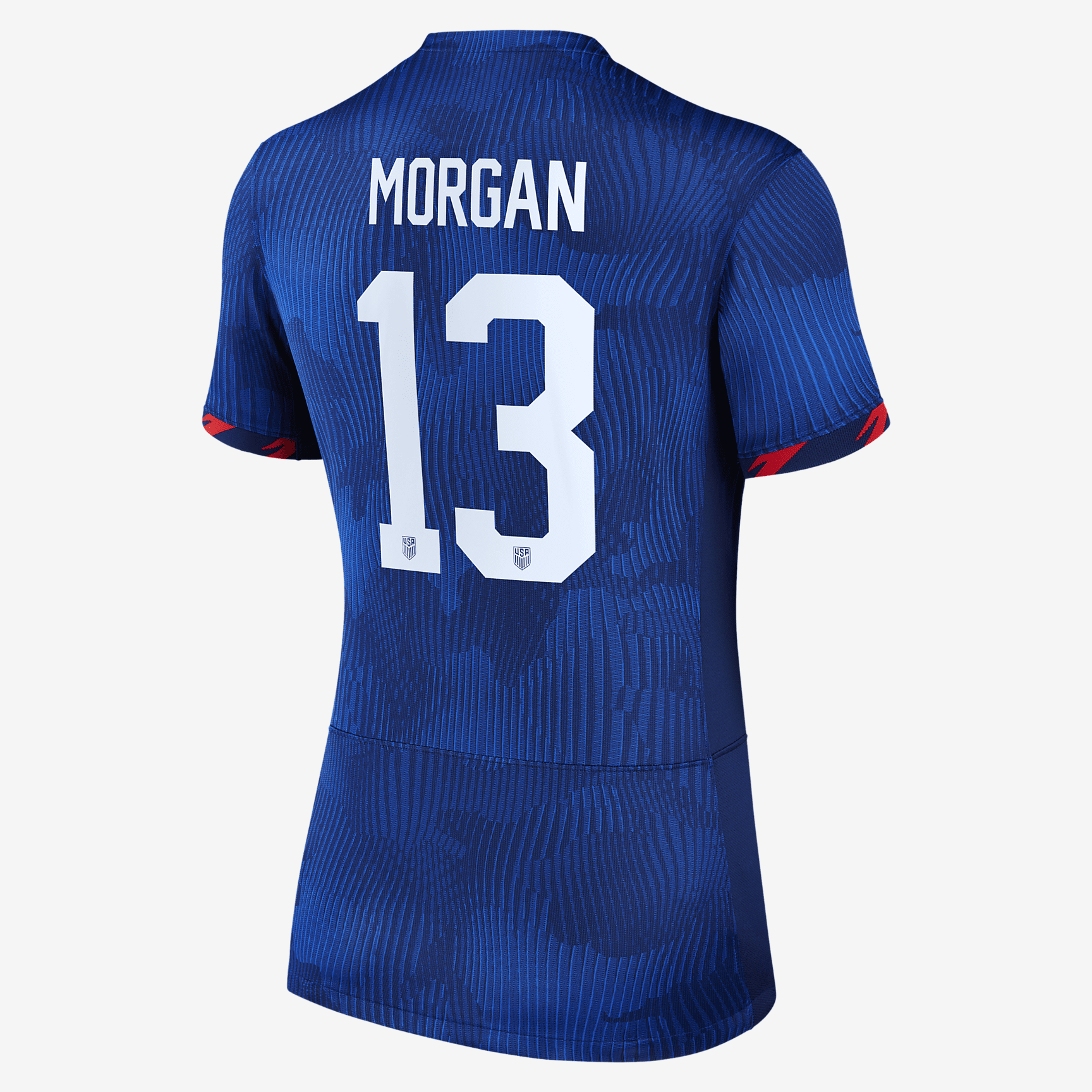 Alex Morgan USWNT 2023 Stadium Away Women's Nike Dri-FIT Soccer Jersey - Royal