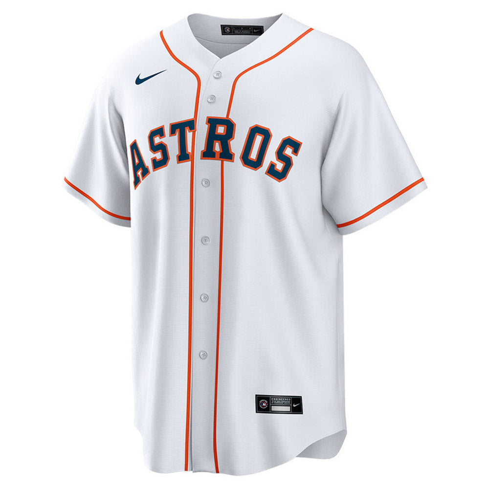 Men's Houston Astros Jeremy Pena Cool Base Replica Home Jersey - White