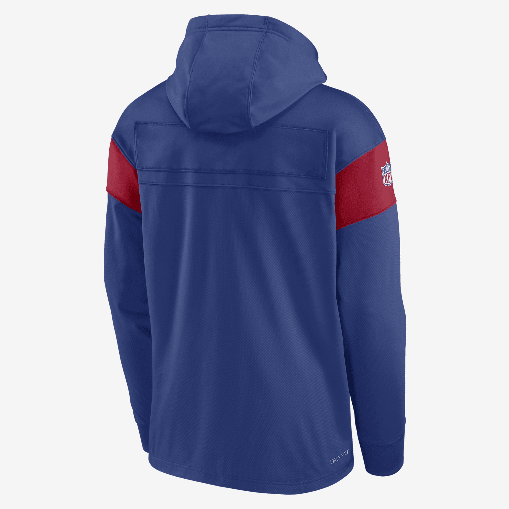 Nike Dri-FIT Athletic Arch Jersey (NFL New York Giants) Men's Pullover Hoodie - Blue/Red
