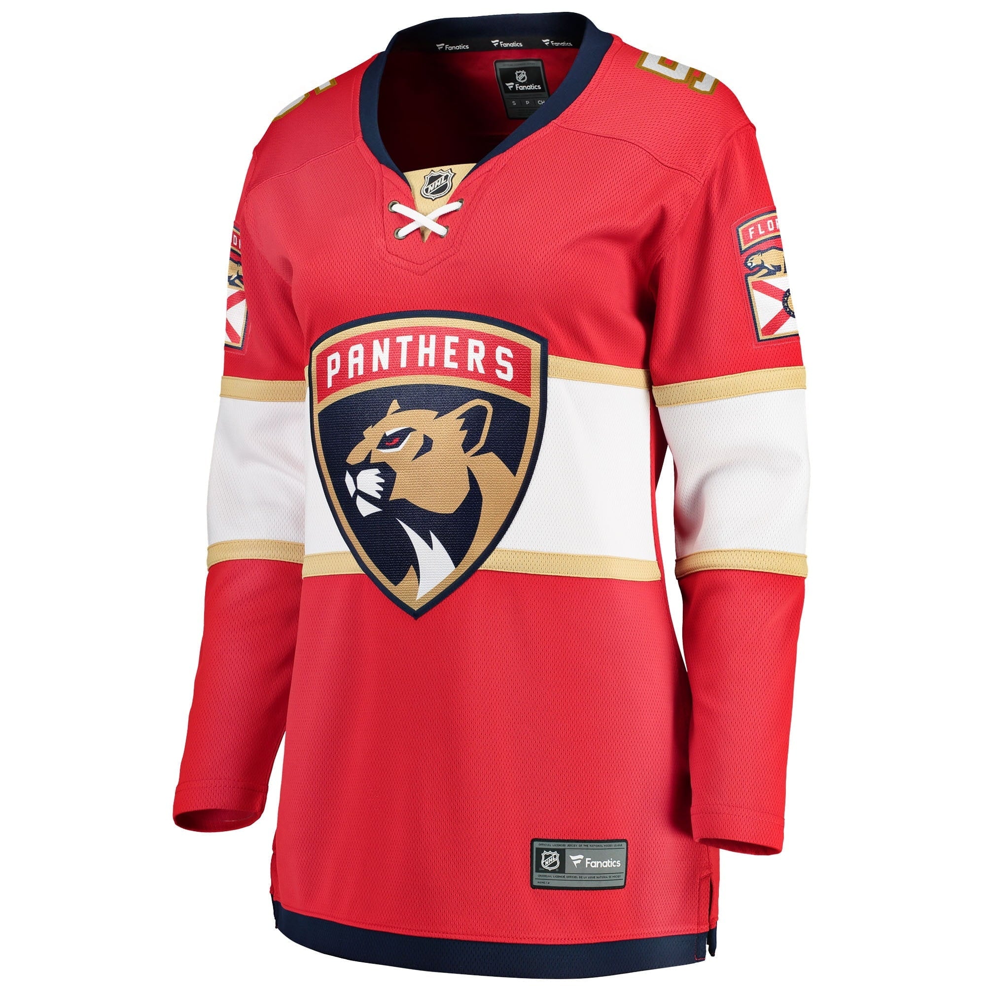 Women's Fanatics Branded Aaron Ekblad Red Florida Panthers Home Team Breakaway Player Jersey
