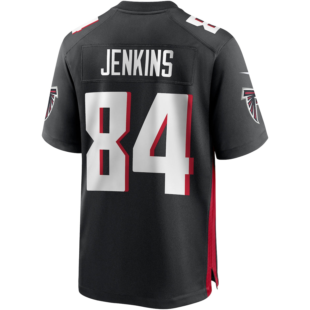 Men's Alfred Jenkins Nike Falcons Game Retired Jersey - Black
